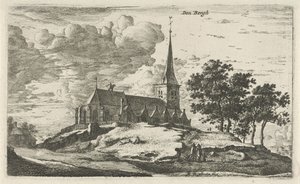Chiesa a Nederhorst den Berg da Roelant Roghman