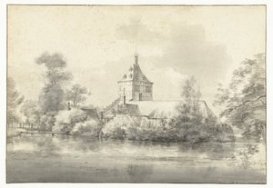Veduta di Slot Starrenburg a Overschie
