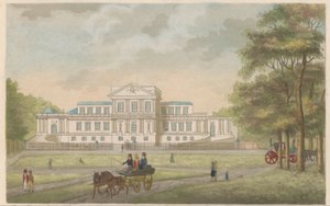 Paviljoen Welgelegen a Haarlem, ca. 1825 da Roelof van der Meulen
