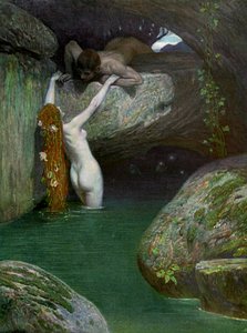 Nella grotta, 1902-1903 da Roessler
