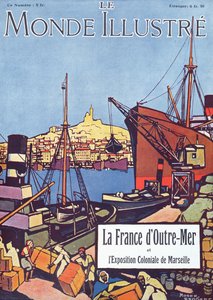 Prima di copertina di un numero speciale di "Le Monde Illustre" sull