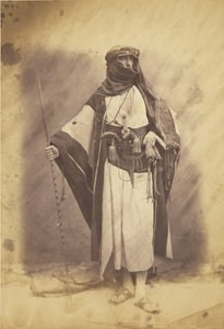 Capo arabo presso il quartier generale turco. da Roger Fenton