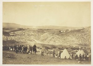 Accampamento di artiglieria a cavallo da Roger Fenton