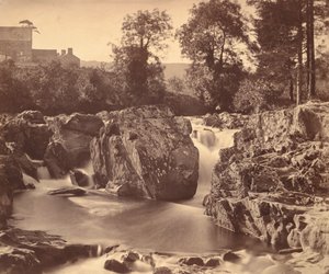 Cascate del Llugwy, a Pont-y-Pair da Roger Fenton