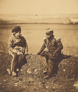 Generale Cisse e Ufficiale di Stato Maggiore. da Roger Fenton