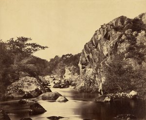 Stagno degli aironi sul Lledr da Roger Fenton