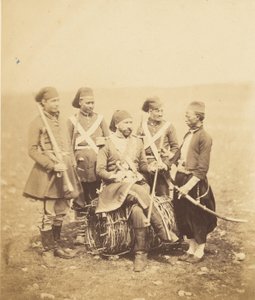 Ismail Pascià e il suo seguito. da Roger Fenton