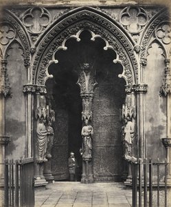 Cattedrale di Lichfield, Portale Centrale, Portico Ovest da Roger Fenton