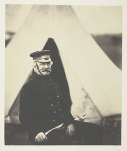 Tenente generale Sir Richard England, K.C.B. da Roger Fenton