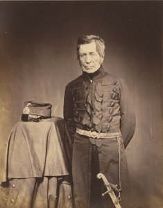 Tenente generale Sir J. Burgoyne, G.C.B. da Roger Fenton