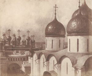 Mosca, Cupole delle Chiese nel Cremlino, 1852