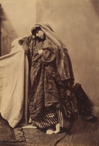 Studio orientalista di una donna, 1858