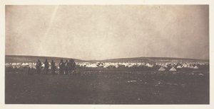 Casa Picquet, collina di Cathcart, dal quartiere del generale Bosquet da Roger Fenton