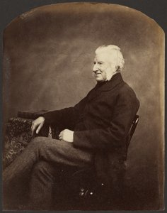 [Ritratto di uomo, vista di 3/4]. da Roger Fenton