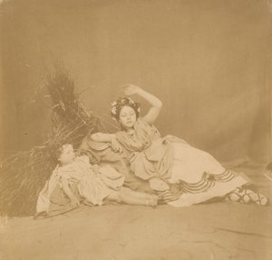 Bambini Reali nel Tableau delle Stagioni, 1854 da Roger Fenton
