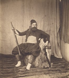Autoritratto in uniforme da zuavo da Roger Fenton