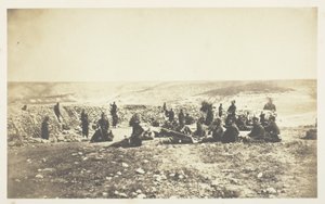 La ridotta francese di Inkermann da Roger Fenton