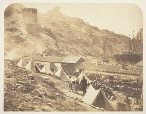 Il castello genovese, Balaklava da Roger Fenton