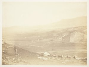 Le linee di Balaklava da Roger Fenton
