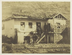 Il vecchio ufficio postale, Balaklava da Roger Fenton