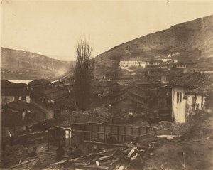 La strada ferrata di Balaklava da Roger Fenton