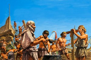 La costruzione della marina ateniese da Roger Payne