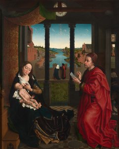 San Luca disegna il ritratto della Vergine