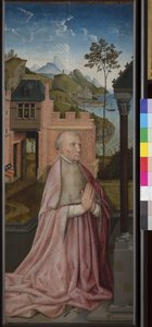 Un devoto in preghiera da Rogier van der (workshop of) Weyden