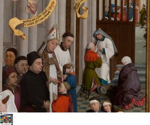 (dettaglio) da Rogier van der Weyden