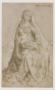 Madonna con la benedizione di Cristo Bambino da Rogier van der Weyden