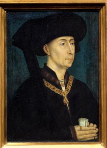 Ritratto di Filippo III di Borgogna detto Filippo il Buono da Rogier van der Weyden