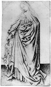 Schizzo di un santo, 1913 da Rogier van der Weyden