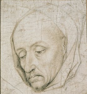 Studio della testa di un vecchio