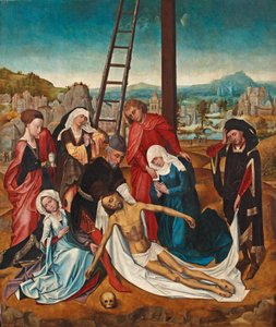 La lamentazione di Cristo da Rogier van der Weyden