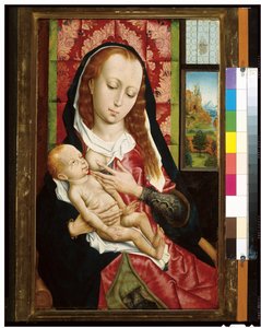 La Vergine e il Bambino, c.1480 da Rogier van der Weyden
