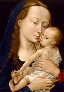 Vergine con bambino da Rogier van der Weyden