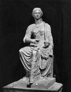 Agrippina Minore con suo figlio Nerone da Roman
