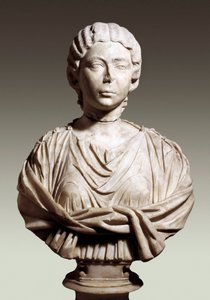 Annia Galeria Faustina, detta Faustina la giovane, II secolo d.C. da Roman