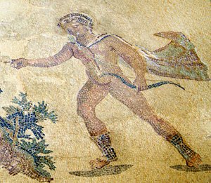 Apollo e Dafne (dettaglio di Apollo)
