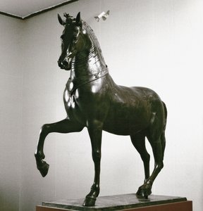 Arte romana: statua di cavallo (scultura del I secolo) da Roman