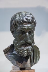 Busto di Epicuro da Roman
