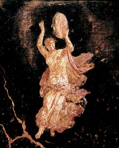 Ballerina con tamburello (affresco) da Roman