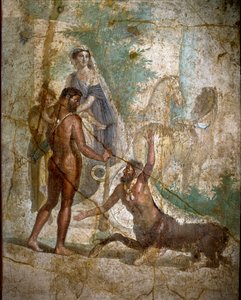 Ercole, Deianira e il centauro Nesso da Roman