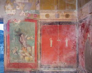 Ercole nel giardino delle Esperidi, dalla Casa del Sacerdote Amandus da Roman