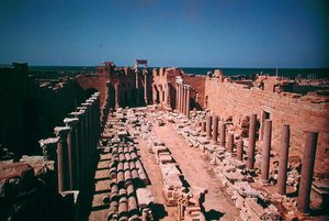 Leptis Magna, Labdah da Roman