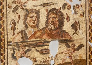Oceanus e Teti, Mosaico dall