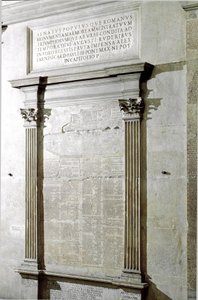 Targa dei Fasti Trionfali e Consolari. Periodo dell