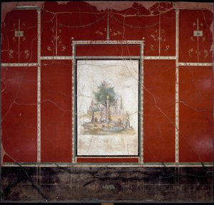 Paesaggio bucolico e sacro da Roman