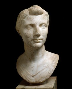 Arte romana: busto di Ottavia Thurina Minore (Ottavia Minore o Ottavia la Giovane)