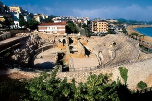 Anfiteatro romano, Tarragona, Catalogna, Spagna da Roman